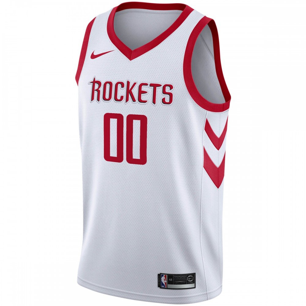 Houston Rockets Swingman Custom Jersey - Association Edition - White-Pro Kit Vault | Brand New 26/27 Sports Jerseys